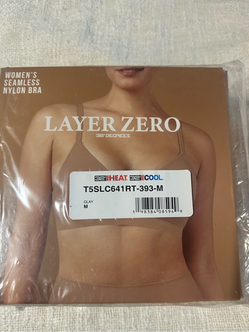 32 Degrees- Layer Zero Women’s Seamless Nylon Bra